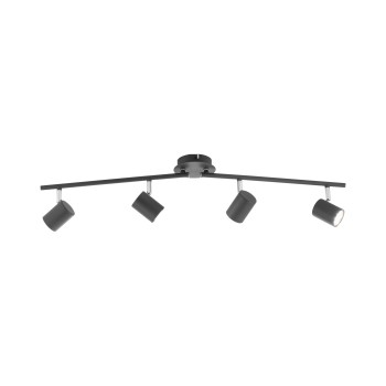 Plafoniera TARIK antracit Zuma Line 11944-13, 16x76.5 cm, 4xGU10