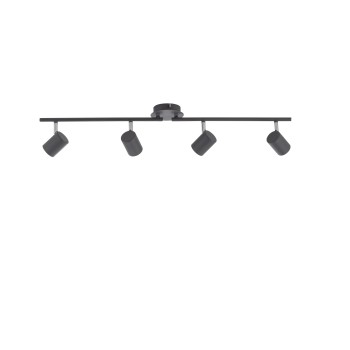 Plafoniera TARIK antracit Zuma Line 11944-13, 16x76.5 cm, 4xGU10