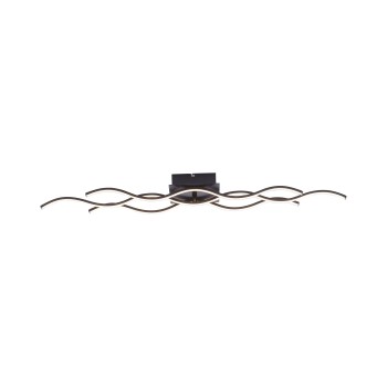 Plafoniera LED WAVE negru Zuma Line 15166-18, 8x16 cm, 32W