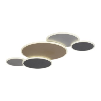 Plafoniera LED Q-PIATO multicolor Zuma Line 8008-70, 85x49.5 cm, 56W