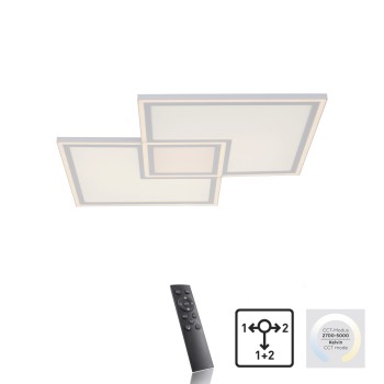 Plafoniera LED EDGING alb Zuma Line 14855-16, 5.8x67.7 cm, 59W