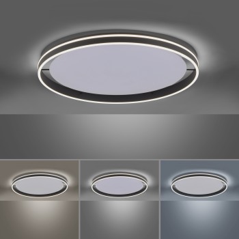 Plafoniera LED Q-VITO antracit Zuma Line 8418-13, D79.4 cm, 65W