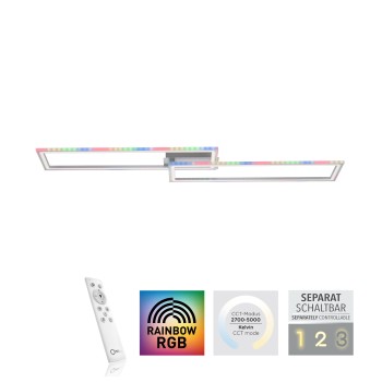Plafoniera LED FELIX60 argintiu Zuma Line 14635-55, 6.4x72 cm, 45W
