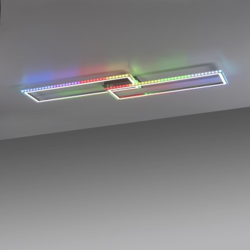 Plafoniera LED FELIX60 argintiu Zuma Line 14635-55, 6.4x72 cm, 45W