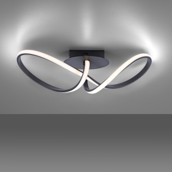 Plafoniera LED MARIA negru Zuma Line 15403-18, 61x24.5 cm, 18W