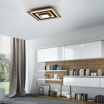 Plafoniera LED TOLA negru Zuma Line 14563-18, 7.2x40 cm, 30W