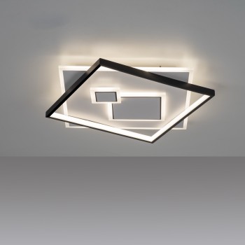 Plafoniera LED MAILAK negru Zuma Line 6390-16, D57 cm, 39W