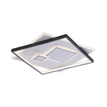 Plafoniera LED MAILAK negru Zuma Line 6390-16, D57 cm, 39W