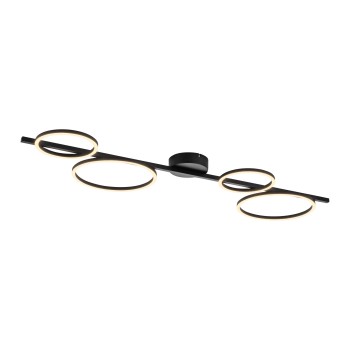Plafoniera LED MINI RITUS negru Zuma Line 14211-18, 7x42 cm, 40W