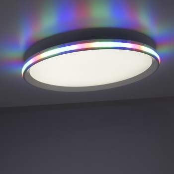 Plafoniera LED GALACTICA alb Zuma Line 15555-16, 6x45 cm, 32W