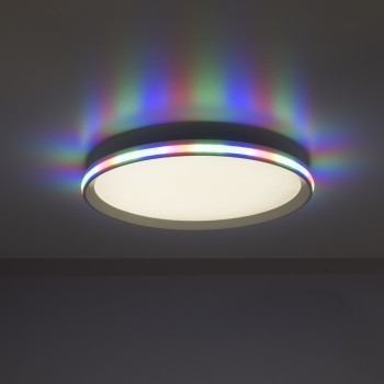 Plafoniera LED GALACTICA alb Zuma Line 15555-16, 6x45 cm, 32W