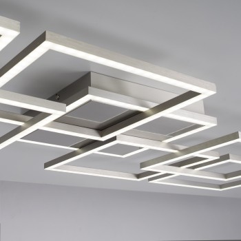 Plafoniera LED Q-INIGO otel Zuma Line 6014-55, 107.5x48.8 cm, 60W