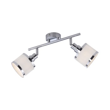 Plafoniera ACCOR crom Zuma Line 15372-17, 22x29 cm, 2xE14