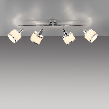 Plafoniera ACCOR crom Zuma Line 15374-17, 22x78 cm, 4xE14