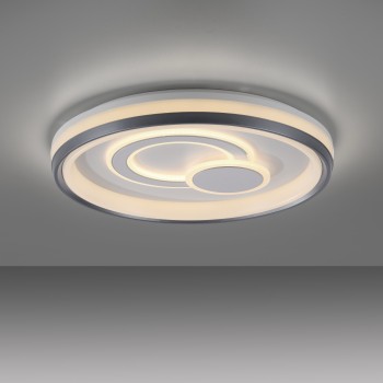 Plafoniera LED MINELLI alb Zuma Line 14334-16, 6.8x50 cm, 40W