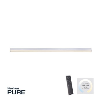 Plafoniera LED PURE-LINES aluminiu Zuma Line 6021-95, 110x3.8 cm, 18W