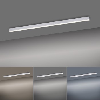 Plafoniera LED PURE-LINES aluminiu Zuma Line 6021-95, 110x3.8 cm, 18W