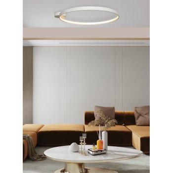 Plafoniera LED CIRCLE alb mat Zuma Line LA0771, 78x8 cm, 50W