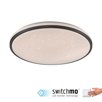Plafoniera LED KYLE negru Zuma Line 14295-18, 9.5x49.3 cm, 36.5W
