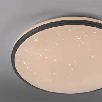 Plafoniera LED KYLE negru Zuma Line 14295-18, 9.5x49.3 cm, 36.5W