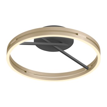 Plafoniera LED PURE LOOP negru Zuma Line 6552-68, D60 cm, 42W
