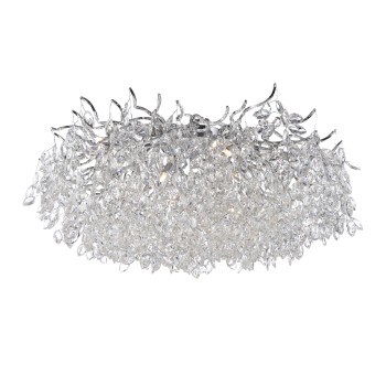 Plafoniera RICICLE crom Zuma Line 6054-17, D80 cm, 13xG9