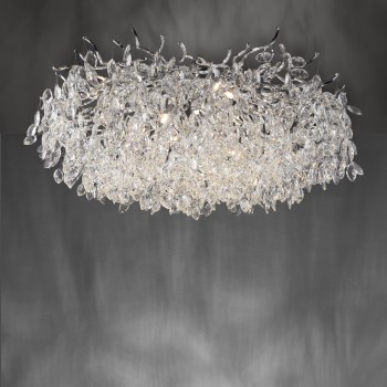 Plafoniera RICICLE crom Zuma Line 6054-17, D80 cm, 13xG9