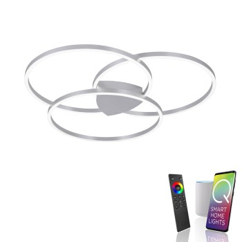 Plafoniera LED Q-KATE otel Zuma Line 6579-95, 93.1x91.1 cm, 62W