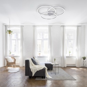 Plafoniera LED Q-KATE otel Zuma Line 6579-95, 93.1x91.1 cm, 62W