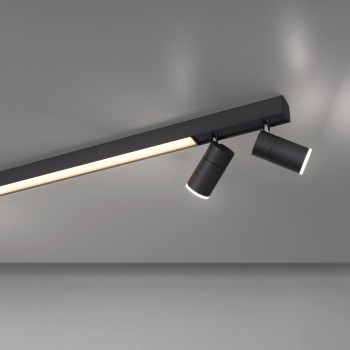 Plafoniera LED PURE-LINES antracit Zuma Line 6121-13, 120x19 cm, 25W