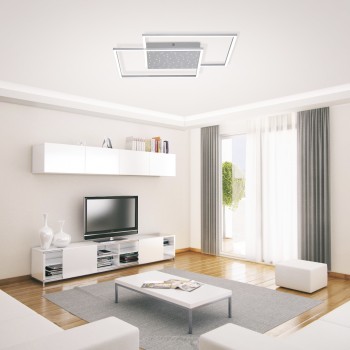 Plafoniera LED YUKI otel Zuma Line 6024-55, D67 cm, 57W