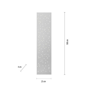 Plafoniera LED SPARKLE otel Zuma Line 14672-55, 4x25 cm, 20W