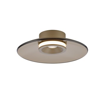 Plafoniera LED PURE MOON maro Zuma Line 6094-97, D32 cm, 17.7W