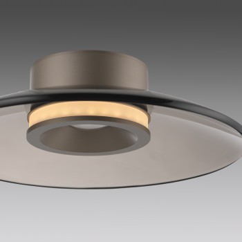 Plafoniera LED PURE MOON maro Zuma Line 6094-97, D32 cm, 17.7W