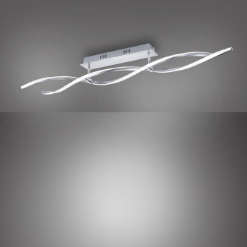 Plafoniera LED POLINA otel Zuma Line 9143-55, 110x8 cm, 23.3W