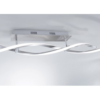 Plafoniera LED POLINA otel Zuma Line 9143-55, 110x8 cm, 23.3W