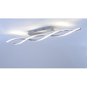Plafoniera LED POLINA otel Zuma Line 9143-55, 110x8 cm, 23.3W