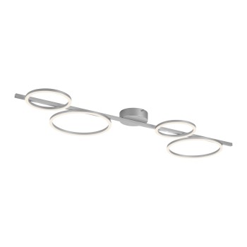 Plafoniera LED MINI RITUS argintiu Zuma Line 14211-21, 7x42 cm, 40W