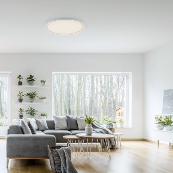 Plafoniera LED EDGING alb Zuma Line 14871-16, 5.8x60 cm, 58W