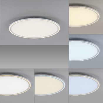 Plafoniera LED EDGING alb Zuma Line 14871-16, 5.8x60 cm, 58W