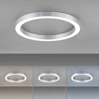 Plafoniera LED PURE-LINES aluminiu Zuma Line 6309-95, D50 cm, 30W