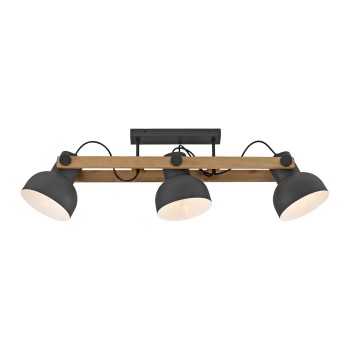 Plafoniera CUP 2.0 negru Zuma Line 15745-18, 26x16.6 cm, 3xE27