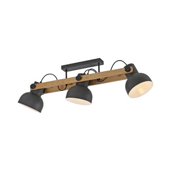 Plafoniera CUP 2.0 negru Zuma Line 15745-18, 26x16.6 cm, 3xE27