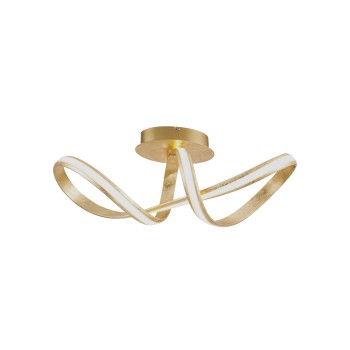 Plafoniera LED MELINDA auriu Zuma Line 8331-12, 64x24 cm, 33W