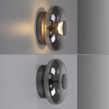 Plafoniera LED POSH gri Zuma Line 15696-15, D22 cm, 7.4W
