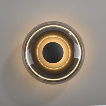 Plafoniera LED POSH gri Zuma Line 15696-15, D22 cm, 7.4W