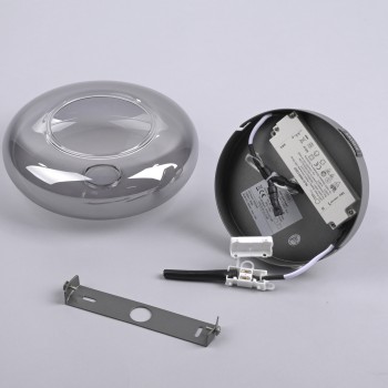 Plafoniera LED POSH gri Zuma Line 15696-15, D22 cm, 7.4W