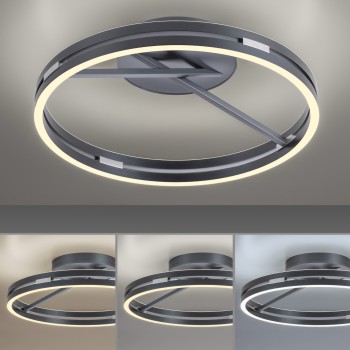 Plafoniera LED PURE LOOP gri Zuma Line 6552-15, D60 cm, 42W