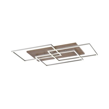Plafoniera LED PALMA lemn Zuma Line 8330-79, 82x50 cm, 40W