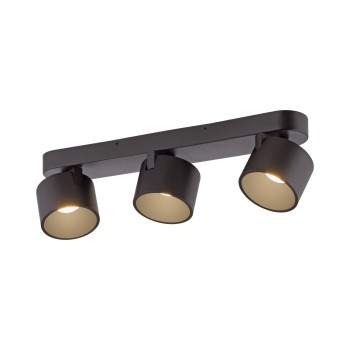 Plafoniera LED PURE CUP negru Zuma Line 6227-18, 55.5x18 cm, 44W